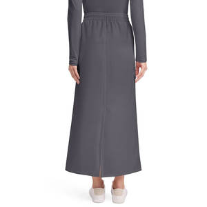 Material duradero Scrub Faldas Más vendidos Bajo MOQ Scrub Faldas Color personalizado Precio barato Scrub Falda hecha en Pakistán - Product Image 4