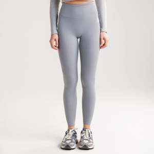Swift Pulse Ladies Sport Leggings Casual Sexy Tight Knitted Fabric Breathable Low Waist with Print Logo XL Size Grey - Product Image 1