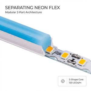 Wismart สาย <span class=keywords><strong>LED</strong></span> แบบแยกไฟ<span class=keywords><strong>นีออน</strong></span>6/8มม. พร้อมไฟ <span class=keywords><strong>LED</strong></span> 120ดวง12V/24V IP65 - Product Image 4