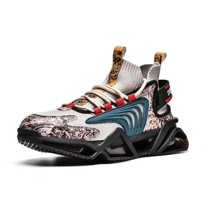 Zapatillas deportivas de hombre al por mayor, nuevas, a la moda, únicas, precio de fábrica, zapatillas para correr, transpirables y reflectantes. - Product Image 6