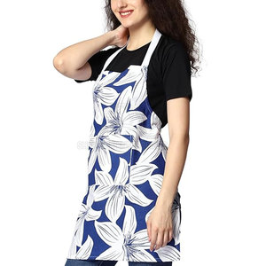 Vente en gros Tablier en toile de coton imperméable Tablier de travail en tissu non tissé résistant de haute qualité, lavable et durable à vendre - Product Image 2