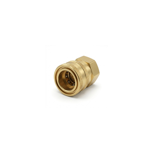 Acoplador Neumático de Latón de Alta Resistencia de 1/2'', Conector Hembra con Rosca PT para Herramientas Neumáticas Industriales. JTSP-12SF - Product Image 1
