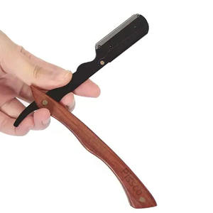 Navajas de afeitar de alta calidad para salón, navaja de barbero de filo recto fabricada por Pissco Pakistán - Product Image 2