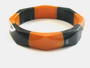 Joyería superventas para mujer, recién llegado, pulsera de epoxi acrílico de resina estirable inspirada en el estilo Art Angel con diseño novedoso - Product Image 2