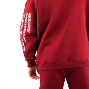 Sweat à capuche polaire OEM 100% sweat à capuche personnalisé avec broderie hip hop lourde - Product Image 5