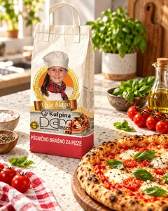 Farine de blé raffinée DEM Kulpin, riche en protéines, pour pizza, sac de 5 kg, farine tout usage, qualité standard - Product Image 3