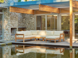 Lujoso juego de sofás seccionales para exteriores - Product Image 3