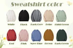 2023 unisexe Logo personnalisé sweats à capuche nouveau Style sweat uni avec broderie impression personnalisée pour hommes et femmes hiver t-shirts - Product Image 6