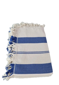 Pestemal de Playa de Secado Rápido, Ecológico, 100% Algodón Tejido de Cuatro Esquinas - Product Image 3