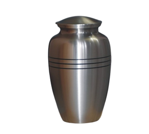 Urnas para cenizas adulto Funeral Pewter Gran urna funeraria de seres queridos Tamaño 10,5 "& 220 Cu. En - Product Image 6