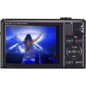 Appareil photo numérique compact haute résolution 20,2 MP avec zoom optique 18x, enregistrement vidéo Full HD 1080p, Wi-Fi, NFC et fonctions Point & Shoot - Product Image 4