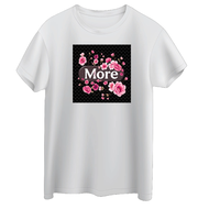 T-shirt court décontracté basique personnalisé pour femme, 100 % coton 160 g/m², imprimé de haute qualité, uni, boutonné, toutes saisons, grandes tailles