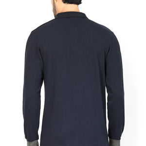 เสื้อโปโลผู้ชายแบบลำลองระบายอากาศได้ดีเสื้อโปโลแบบดั้งเดิม - Product Image 2