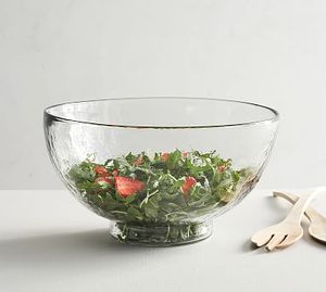 Bol de table de conception européenne, bol à salade en verre décoratif de luxe, lavable, en stock pour la maison, la cuisine, les hôtels, les restaurants, vente en gros - Product Image 4