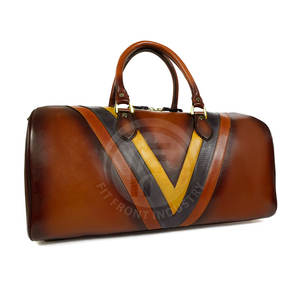 Bolsos de lona ligeros de piel auténtica superventas, unisex con cierre de cremallera estilo único, venta al por mayor en línea, nuevo estilo - Product Image 2