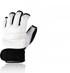 Gants de kickboxing personnalisables de 8oz pour le karaté Taekwondo Open Hand Sports fabriqués à partir de matériaux de qualité - Product Image 6