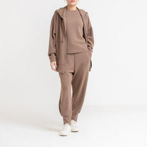 Sweat à capuche zippé intégral surdimensionné pour femme, épais, de haute qualité, confortable, style vintage, motif dessin animé, délavé à la pierre - Product Image 6