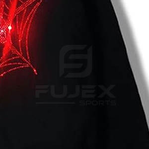 Superventas Over Size Pullover Hoodie Alta calidad 100% Algodón Temporada de invierno Color sólido con decoración de diamantes de imitación ¡El mejor precio! - Product Image 5