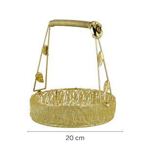 Plateau de service de fruits en treillis métallique de haute qualité conception personnalisée fabrication et exportateur inde taux bon marché - Product Image 2