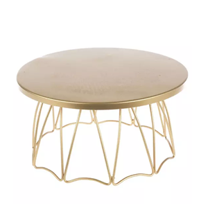 Soporte de pastel de metal de diseño más nuevo para fabricante y exportador más elegante y de lujo de alta calidad para centro de mesa - Product Image 5
