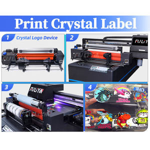 High Quality 6090 DTF <b>UV</b> LED Flatbed Printer XP600 I3200 Print Heads Semi-Automatic 11x17 Media Size Back Print <b>Film</b> USB <b>Windows</b> - Product Image 1