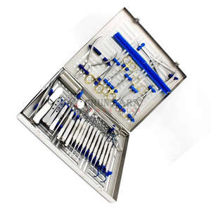 Kit de instrumentos periodontales Implantes dentales Ortodoncia quirúrgica 33 PCS Ce Aprobado por Surgiright - Product Image 4