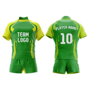 Uniforme de Rugby ligero y cómodo, personalizado, de alta calidad, nuevo diseño, equipo, Club deportivo, ropa deportiva de secado rápido, uniformes de Rugby - Product Image 1