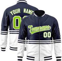 Offre Spéciale brodé Chenille patchs laine en cuir véritable manches Letterman Baseball College Varsity vestes personnalisées