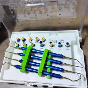 Kit Avanzado de Elevación de Seno Maxilar Manual de Acero para Cirugía de Seno Maxilar, Juego de Brocas para Implantes Dentales con Tope - Product Image 6