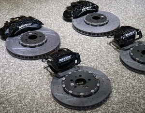 Freins en carbone céramique pour Mercedes-Benz AMG GT C63 E63 S63 G63 G65 GT63 GTS GT R GTR GT-R C190 X190 X290 SL63 EQA EQB EQC GLE63 - Product Image 2