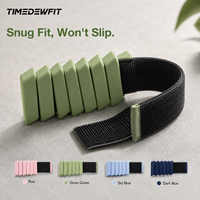 Bracelets lestés en fer avec logo personnalisé, poids unisexes en silicone pour poignets et chevilles 1 lb 2 lb, réglables, écologiques, prix de gros