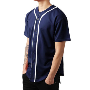 Vente en gros de maillots de baseball et de softball personnalisés pour hommes, maillots vierges en matériau respirant et sublimation, meilleure qualité, nouveau design - Product Image 2