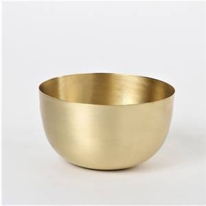 Bol de service en fer de qualité supérieure Dernier design Finition polie élégante Emballage en carton durable pour fruits et légumes décoratifs - Product Image 5