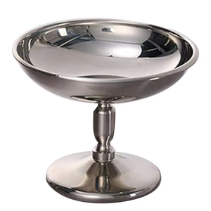 Bol à crème glacée en acier inoxydable de luxe Offre Spéciale 304 bol à Dessert de luxe tasse à glace à eau en acier de taille différente - Product Image 5