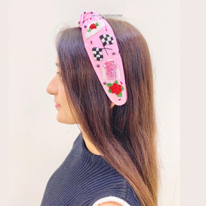 Diadema Hecha a Mano con Tema de Derby, Elegante Tocado para el Día de las Carreras, Perfecto para Atuendos Elegantes y Looks de Moda para Eventos - Product Image 2