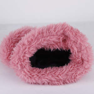 SIDDIQUI HOSINEX 2024 Women's Adult <b>Faux</b> <b>Fur</b> Solid Laminated Casual Plush Seamless Dyed Winter Warm Bow Ripped <b>Bucket</b> <b>Hat</b> - Product Image 3