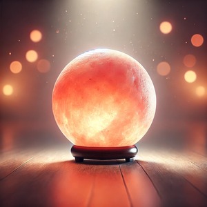 Handcrafted Exquisitely Himalayan Pink Salt Sphere <b>Lamp</b> Stylish Home Decor with Carved Artistic Design Tranquil Natural Crafts - Product Image 1