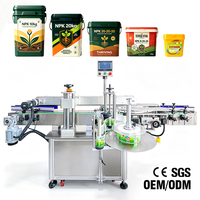 Machine d'étiquetage automatique industrielle YM610 pour bouteilles carrées et plates, applicateur d'étiquettes pour huile d'olive et miel