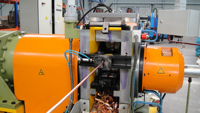 Machine d'extrusion continue d'aluminium Machine d'extrusion de profilés