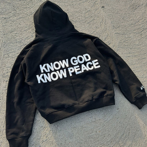 Crew sudaderas con capucha hombres logotipo personalizado francés Terry 100% algodón sólido Sudadera con capucha Puff tejido impreso sudaderas con capucha de gran tamaño - Product Image 3