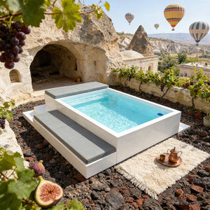 Piscine en acrylique transparente, piscine sans fin, piscine préfabriquée, piscines pour adultes, piscines en acrylique, piscine pour chien, grande piscine - Product Image 2