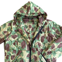Chaqueta con Capucha de Lana con Estampado Oxford de Invierno, Nuevo Diseño, para Hombre, Unisex, Duradera, de Primera Calidad, Reversible, de Dos Colores, con Cierre Negro
