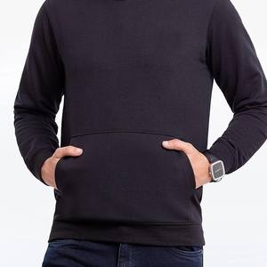 Sweat-shirt à capuche unisexe en coton recyclé écologique brodé avec logo personnalisé Sweat-shirt d'hiver pour le remorquage latéral OEM ODM Service - Product Image 4