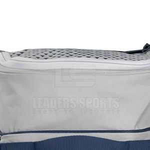 Sac à dos de baseball/softball de haute qualité avec logo personnalisé imprimé, design géométrique, fermeture éclair, port USB, imperméable, en nylon/polyester - Product Image 6