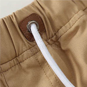 Nouveauté Shorts pour hommes 100% coton uni Séchage rapide et respirant Vêtements de sport et décontractés pour le quotidien - Product Image 4