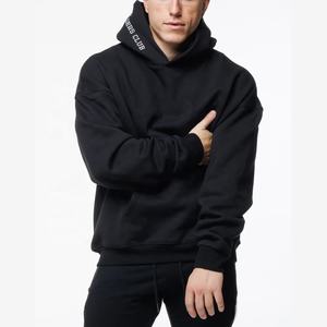 เสื้อสวมหัวผ้าฝ้าย100% ใส่ได้ทั้งชายและหญิงมีฮู้ดเฮฟวี่เวทปักลายเทคนิคเสื้อผ้ามีฮู้ดสีล้วนดีไซน์ - Product Image 3