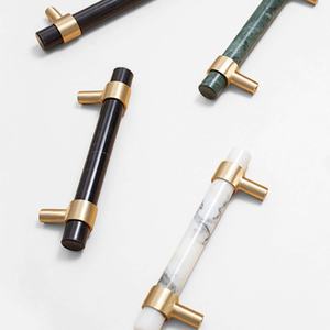 Meubles de salon armoire poignée de porte poignée en marbre maison salle de bain cuisine tire armoire poignée de porte vente personnalisée - Product Image 2