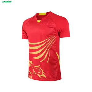 Wholesale Cheap 100% Polyester Eco-Friendly Breathable Jersey Football Soccer Shirts Sublimation Printing Blank Soccer Jersey - Product Image 3