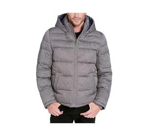 Blouson bombardier long meilleure vente veste d'hiver chaude à capuche brillant bulle doudoune pour dames hommes - Product Image 5