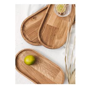 Plateau de service multifonctionnel en bois fait à la main pour les chefs et les traiteurs à domicile, offrant une utilisation professionnelle et un service à domicile élégant à prix de gros - Product Image 5